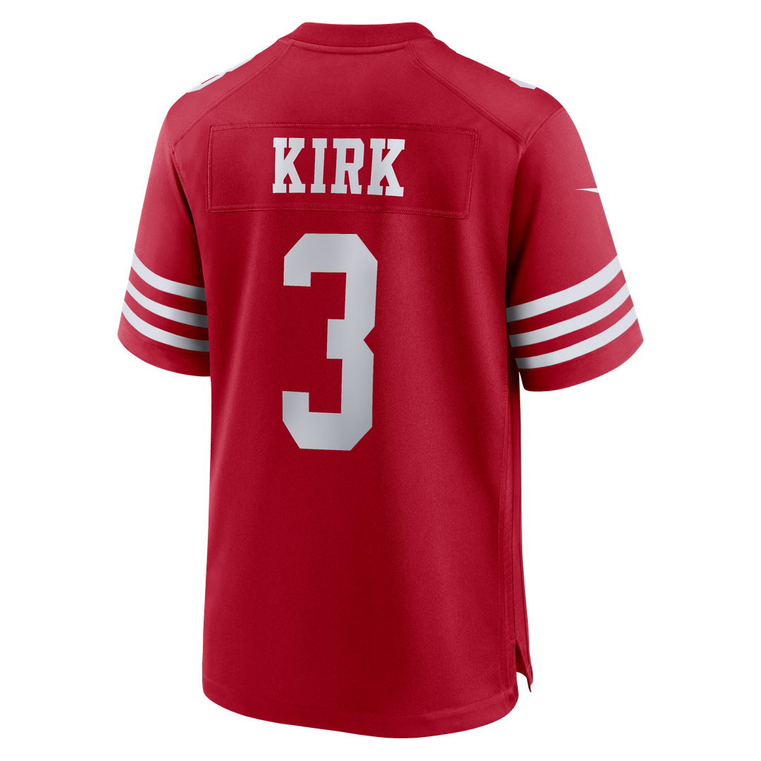 Christian Kirk San Francisco 49ers Nike Scarlet Team Game Jersey