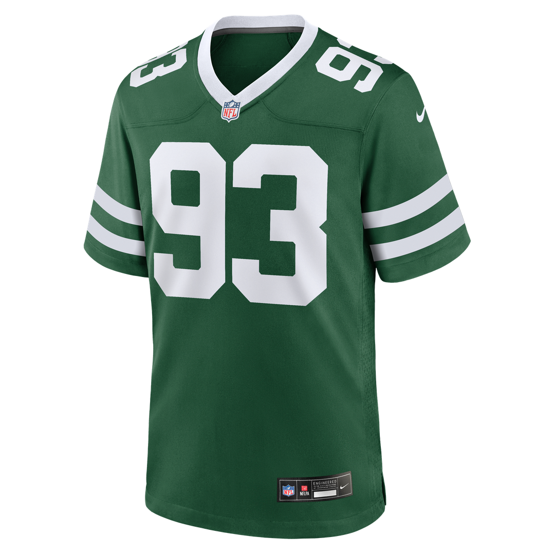 Takk McKinley New York Jets Nike Legacy Green Team Game Jersey