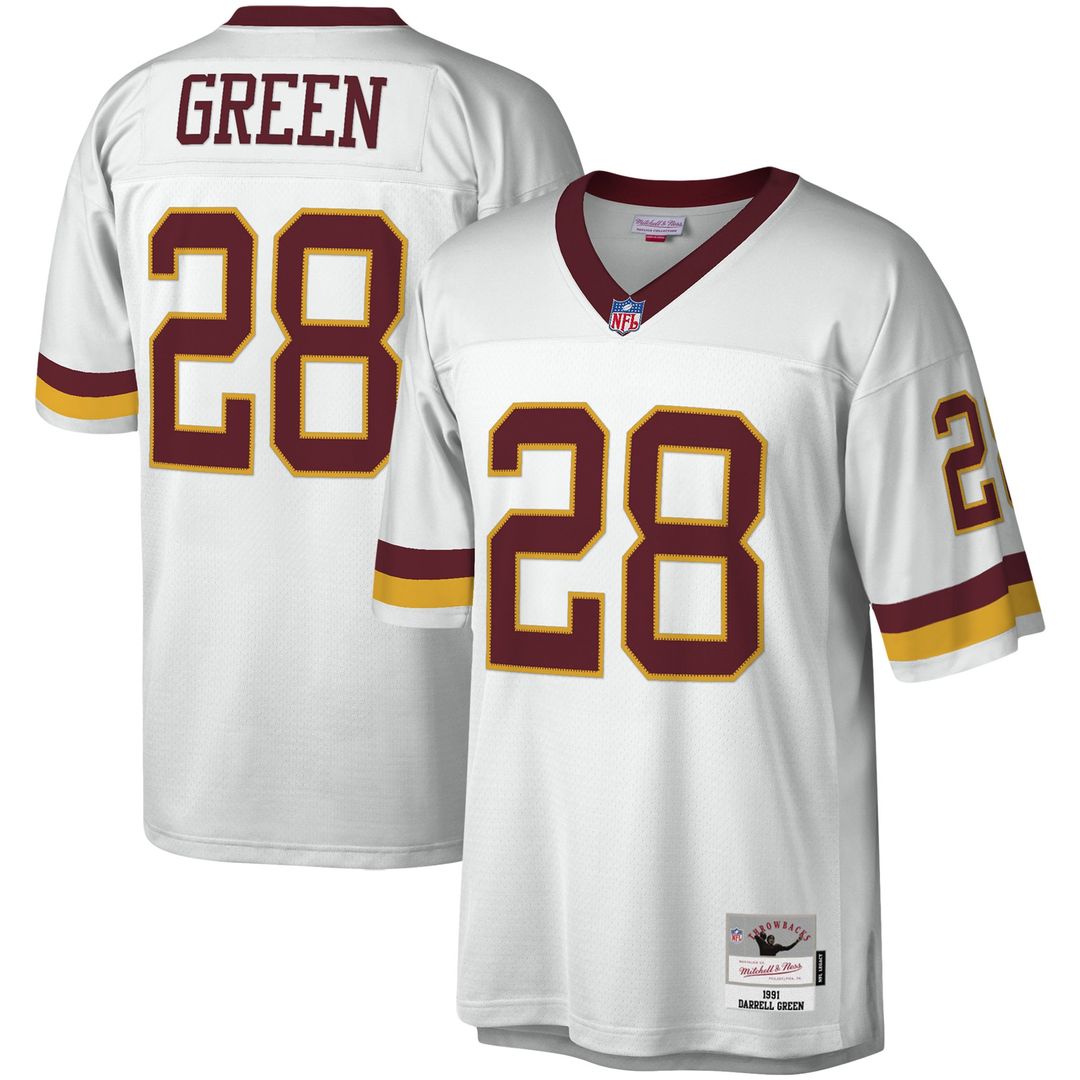 Darrell Green Washington Football Team Mitchell & Ness White Legacy Replica Jersey