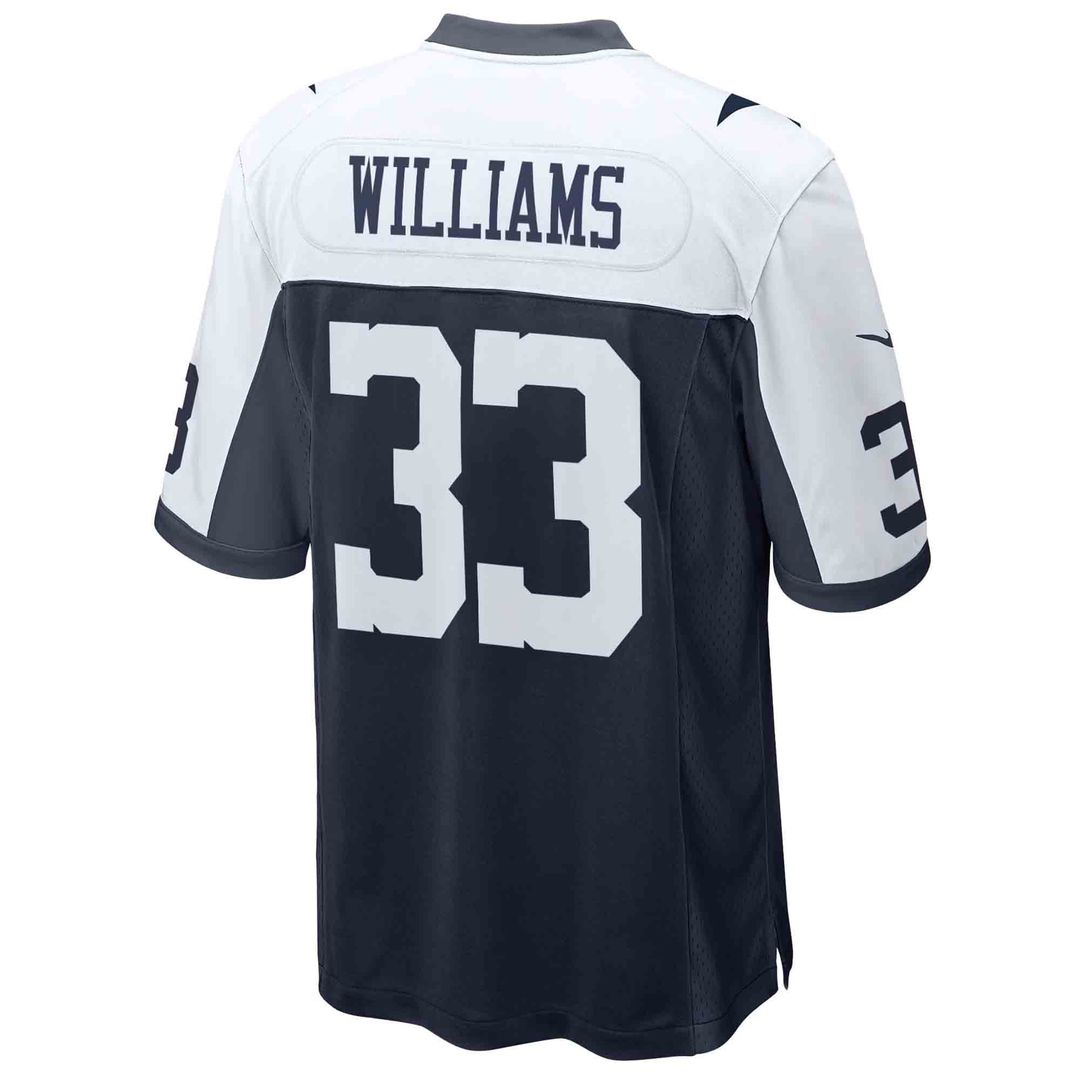 Javonte Williams Dallas Cowboys Nike White Game Jersey
