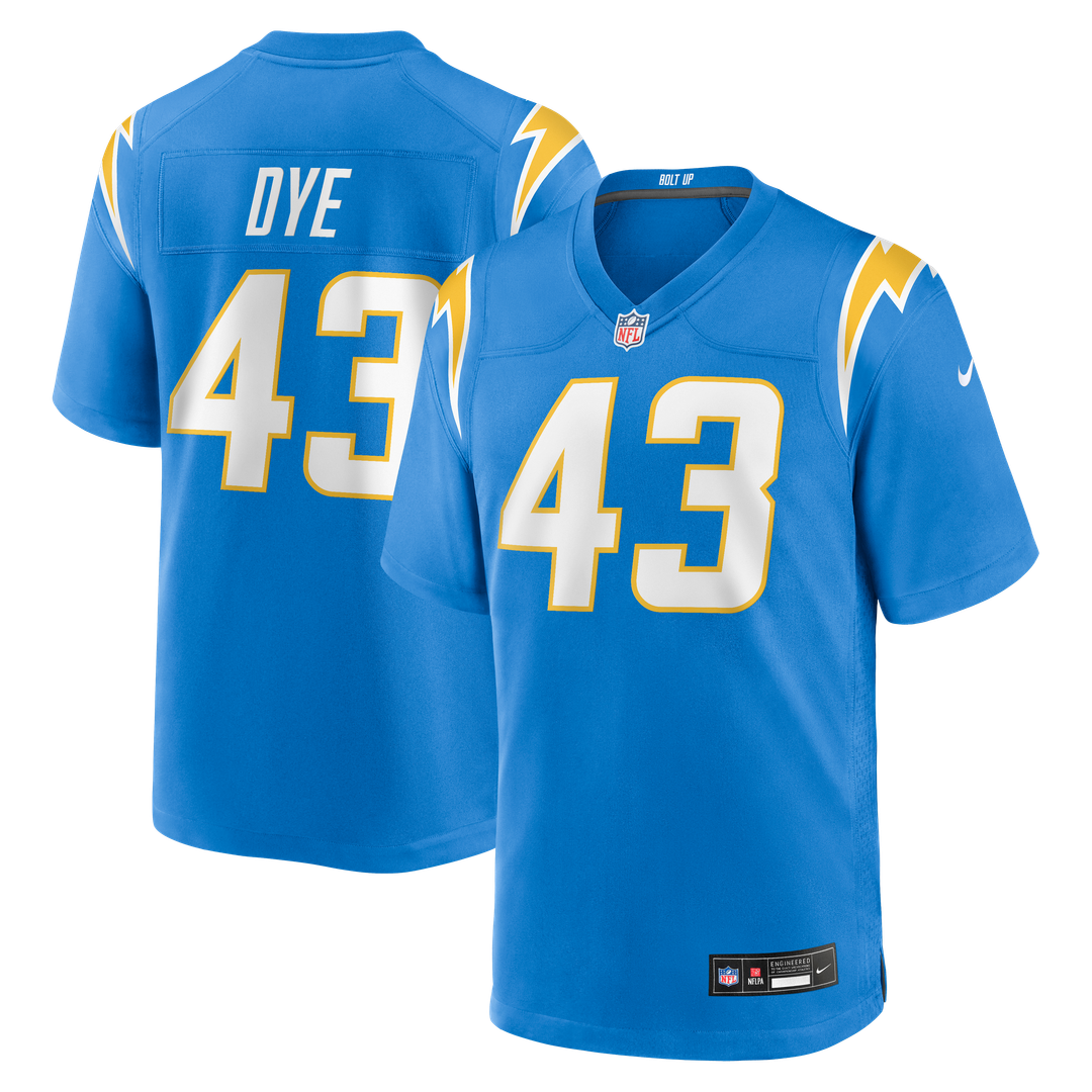 Troy Dye Los Angeles Chargers Nike Powder Blue Game Jersey