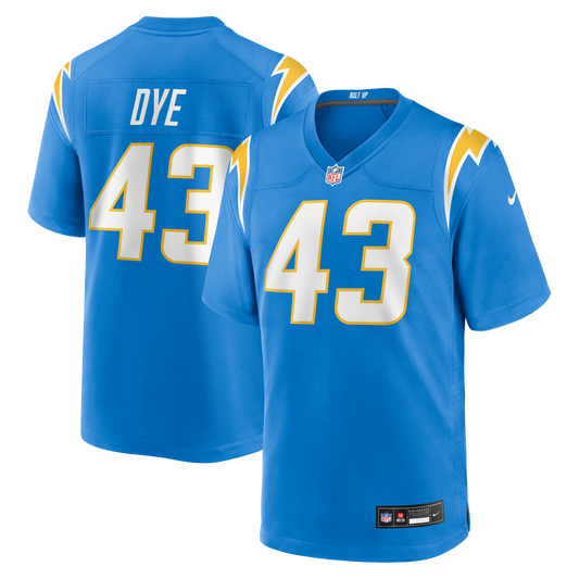 Troy Dye Los Angeles Chargers Nike Powder Blue Game Jersey