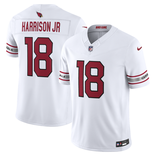 Marvin Harrison Jr. Arizona Cardinals Nike White Vapor F.U.S.E. Stitched Limited Jersey