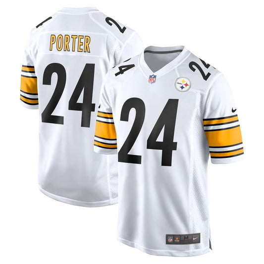 Joey Porter Jr. Pittsburgh Steelers Nike White Away Game Jersey