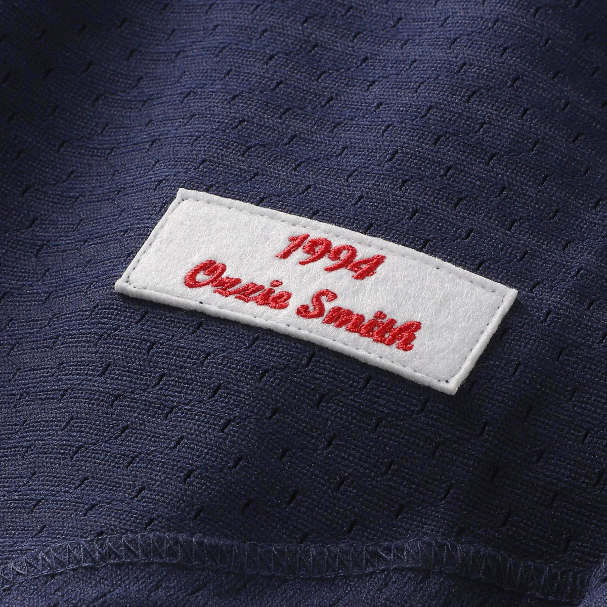 St. Louis Cardinals Ozzie Smith Mitchell & Ness Navy Authentic Batting Practice Jersey