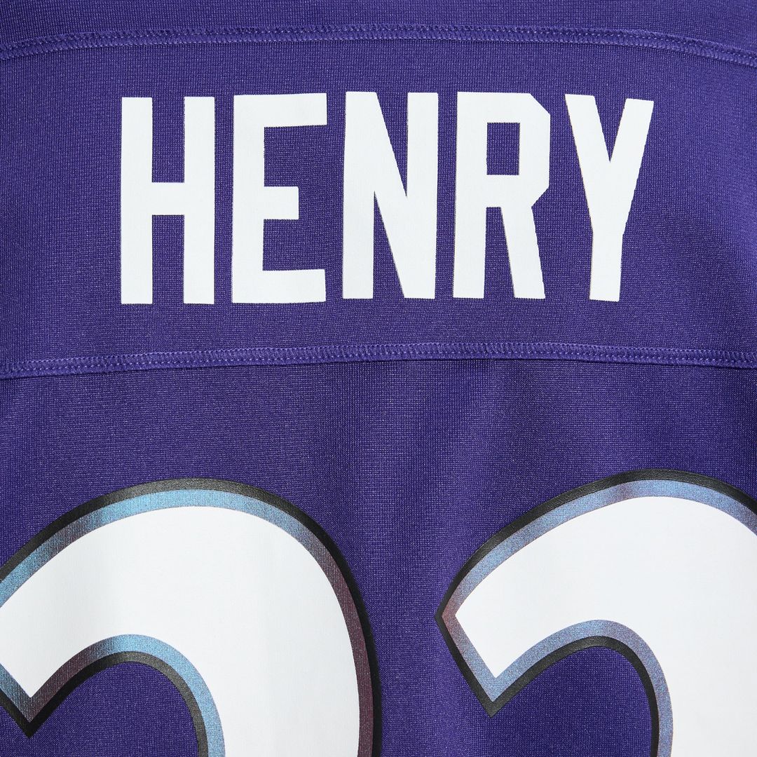 Derrick Henry Baltimore Ravens Nike Purple Team Game Jersey