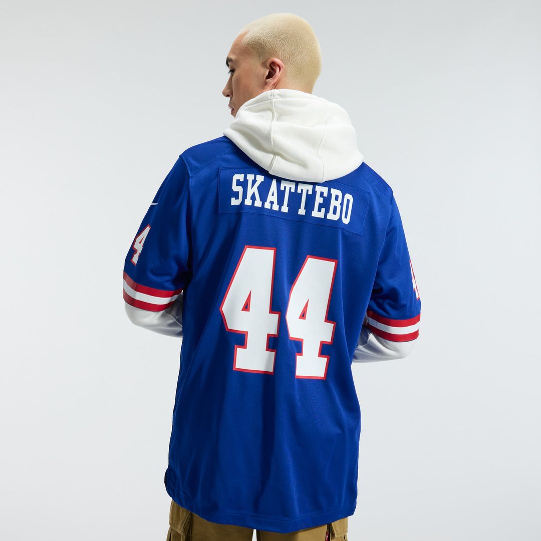 Cam Skattebo New York Giants Nike Royal Alternate 2 Legacy Game Jersey