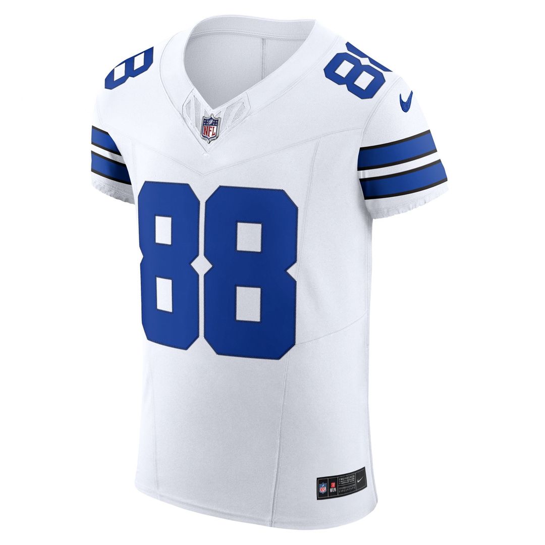 CeeDee Lamb Dallas Cowboys Nike White Vapor F.U.S.E. Elite Jersey