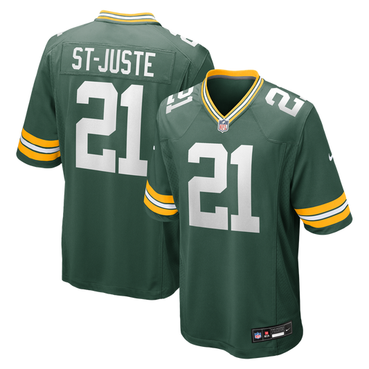 Benjamin St-Juste Green Bay Packers Nike Green Team Game Jersey