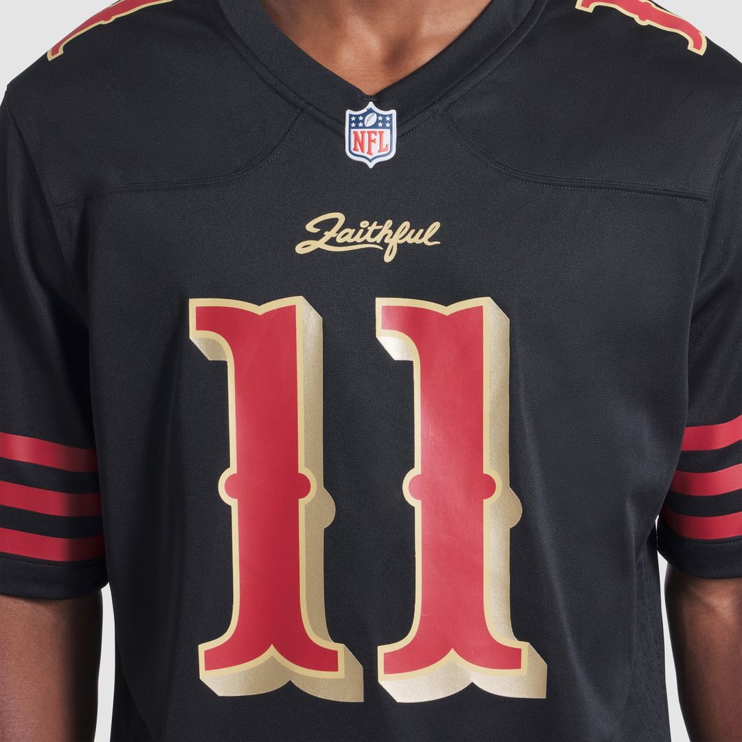 Brandon Aiyuk San Francisco 49ers Nike Black Rivalries Collection Game Jersey