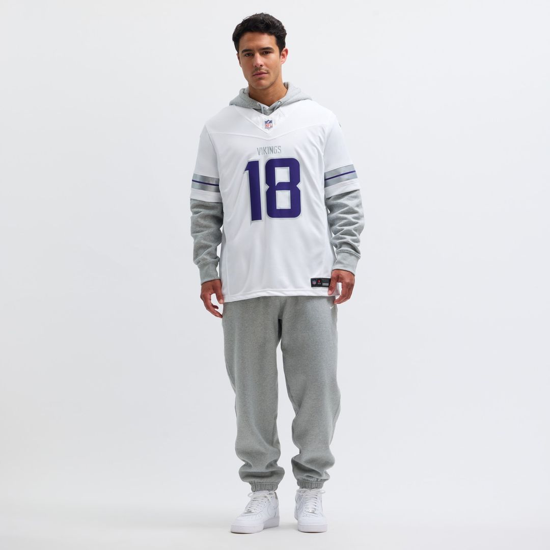 Justin Jefferson Minnesota Vikings Nike White Alternate Vapor F.U.S.E. Limited Jersey