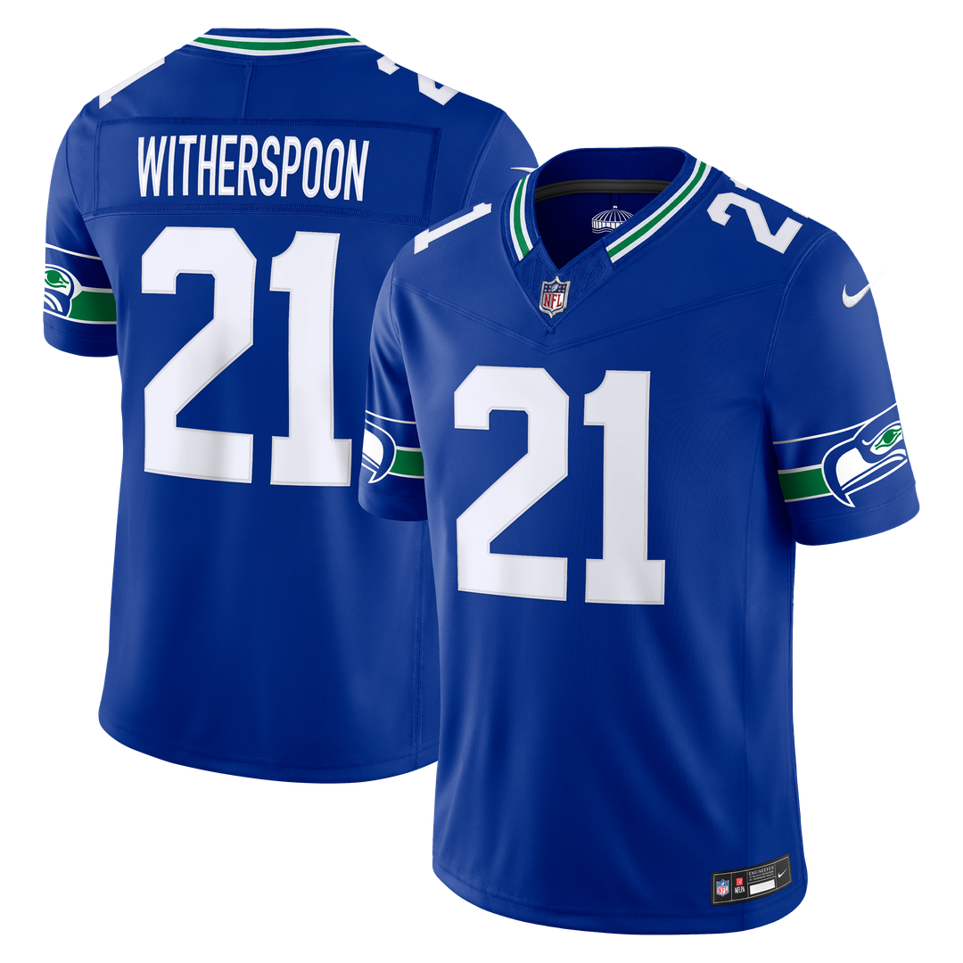 Devon Witherspoon Seattle Seahawks Nike Royal Alternate Vapor F.U.S.E. Stitched Limited Jersey