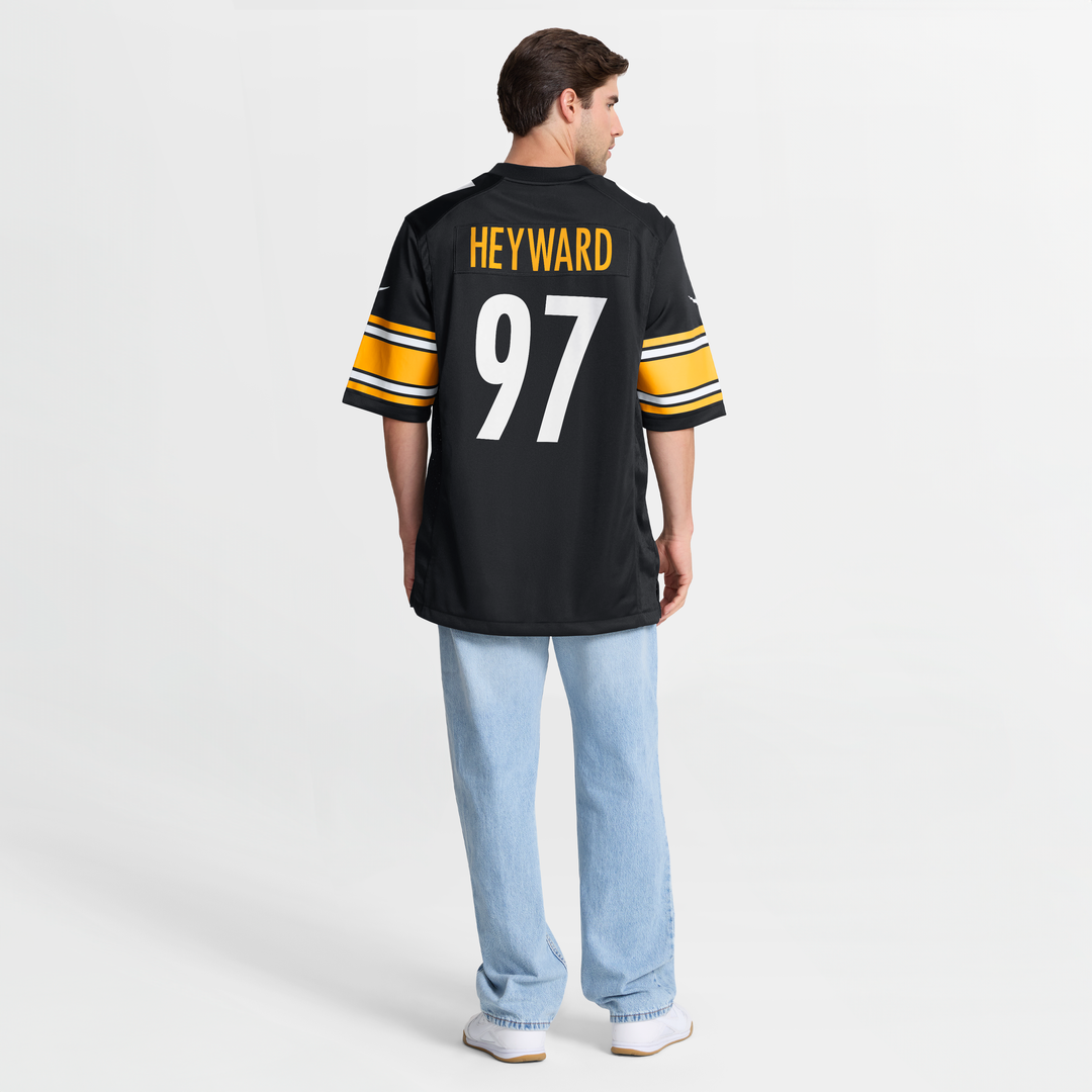 Cameron Heyward Pittsburgh Steelers Nike Black Game Jersey
