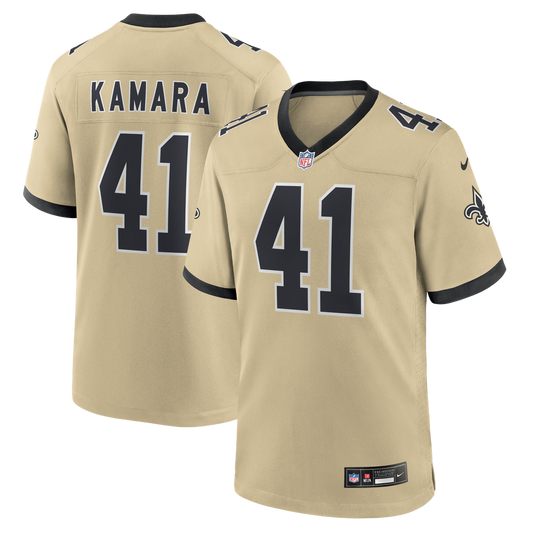 Alvin Kamara New Orleans Saints Nike Gold Gameday Golds Alternate Game Player Jersey