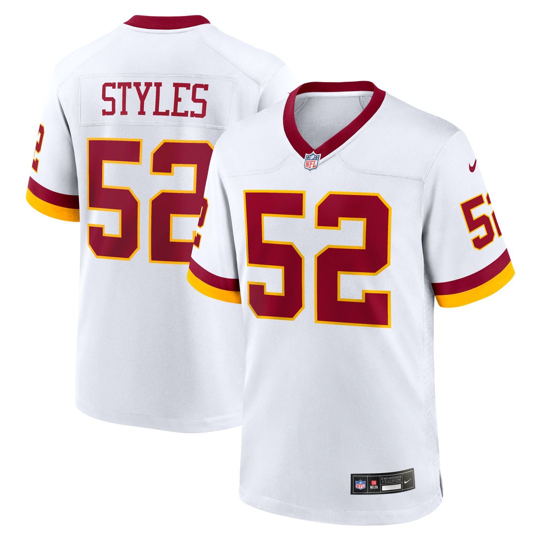 Sonny Styles Washington Commanders Nike Black Game Player Jersey