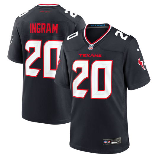 Ja'Marcus Ingram Houston Texans Nike Navy Team Game Jersey