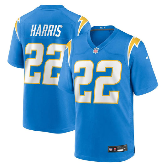 Najee Harris Los Angeles Chargers Nike Powder Blue Game Player Jersey