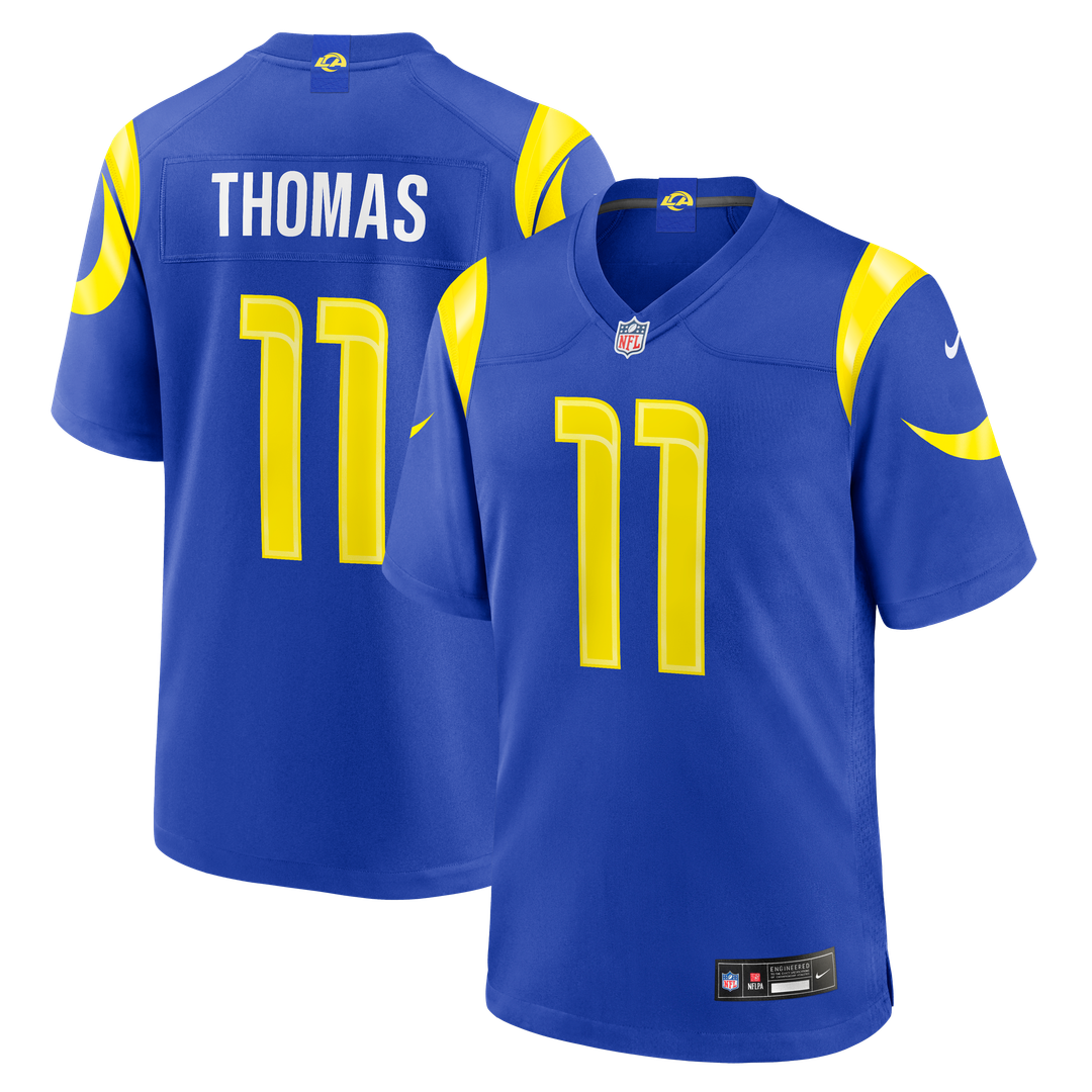Keir Thomas Los Angeles Rams Nike Royal Team Game Jersey