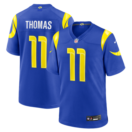 Keir Thomas Los Angeles Rams Nike Royal Team Game Jersey