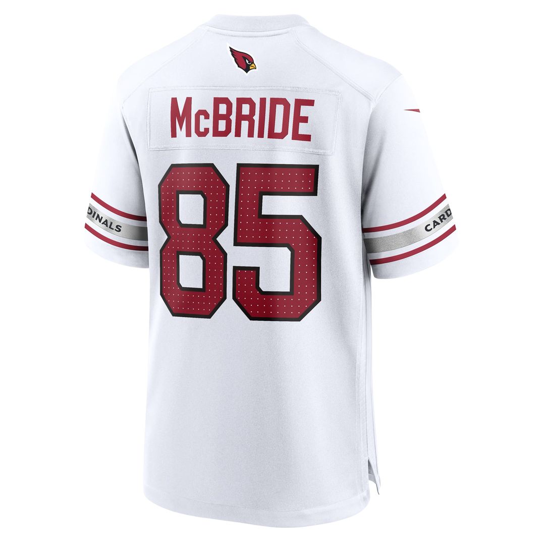 Trey McBride Arizona Cardinals Nike White Game Jersey