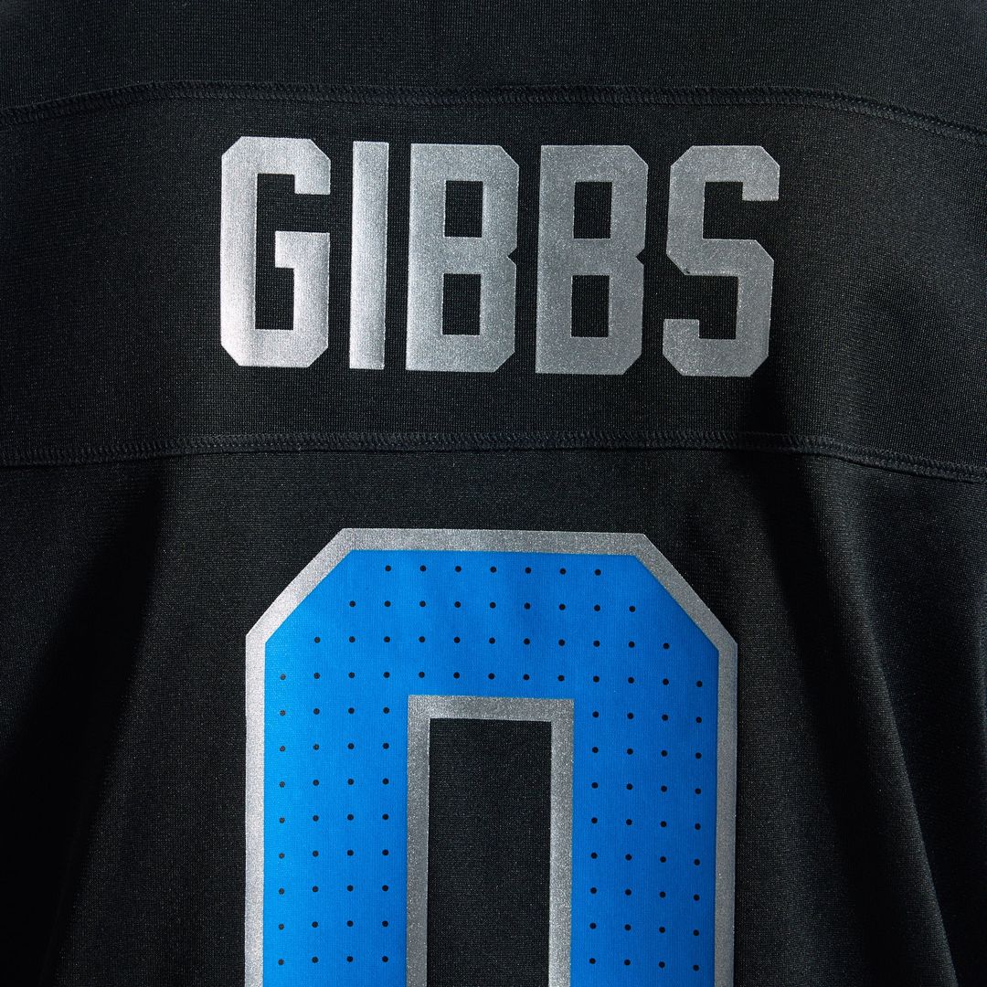 Jahmyr Gibbs Detroit Lions Nike Black 2nd Alternate Game Player Jersey