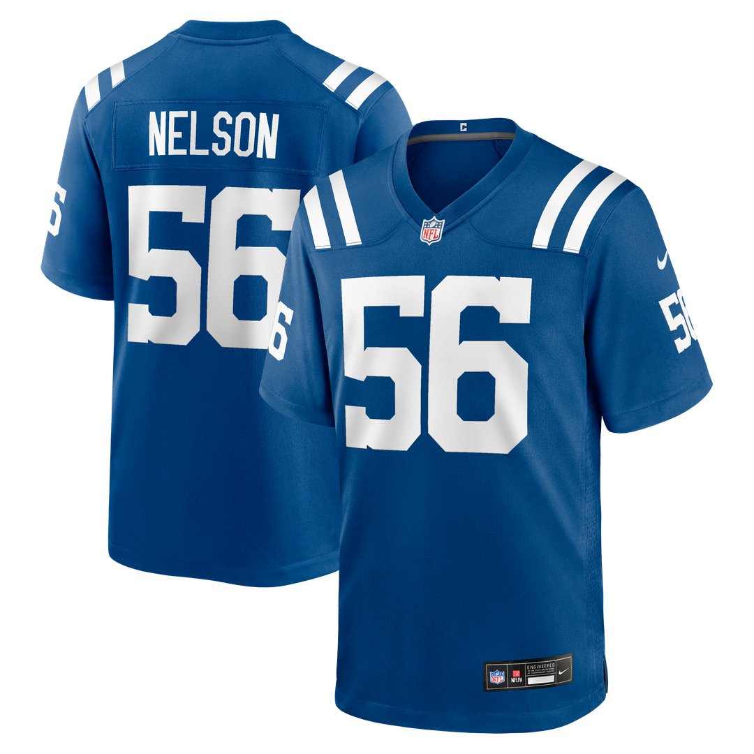 Quenton Nelson Indianapolis Colts Nike Royal Player Game Jersey