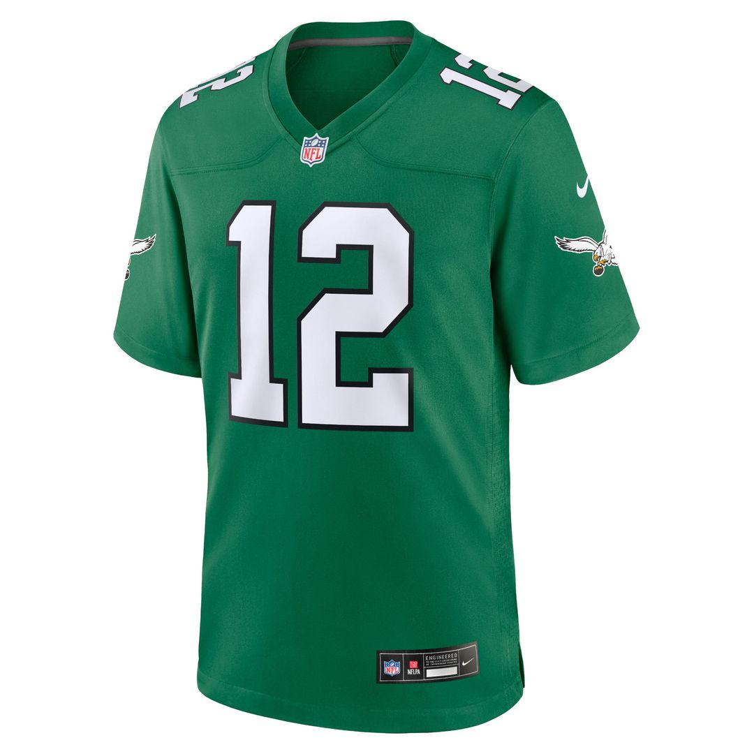 Randall Cunningham Philadelphia Eagles Nike Kelly Green Alternate Retired Player Game Jersey