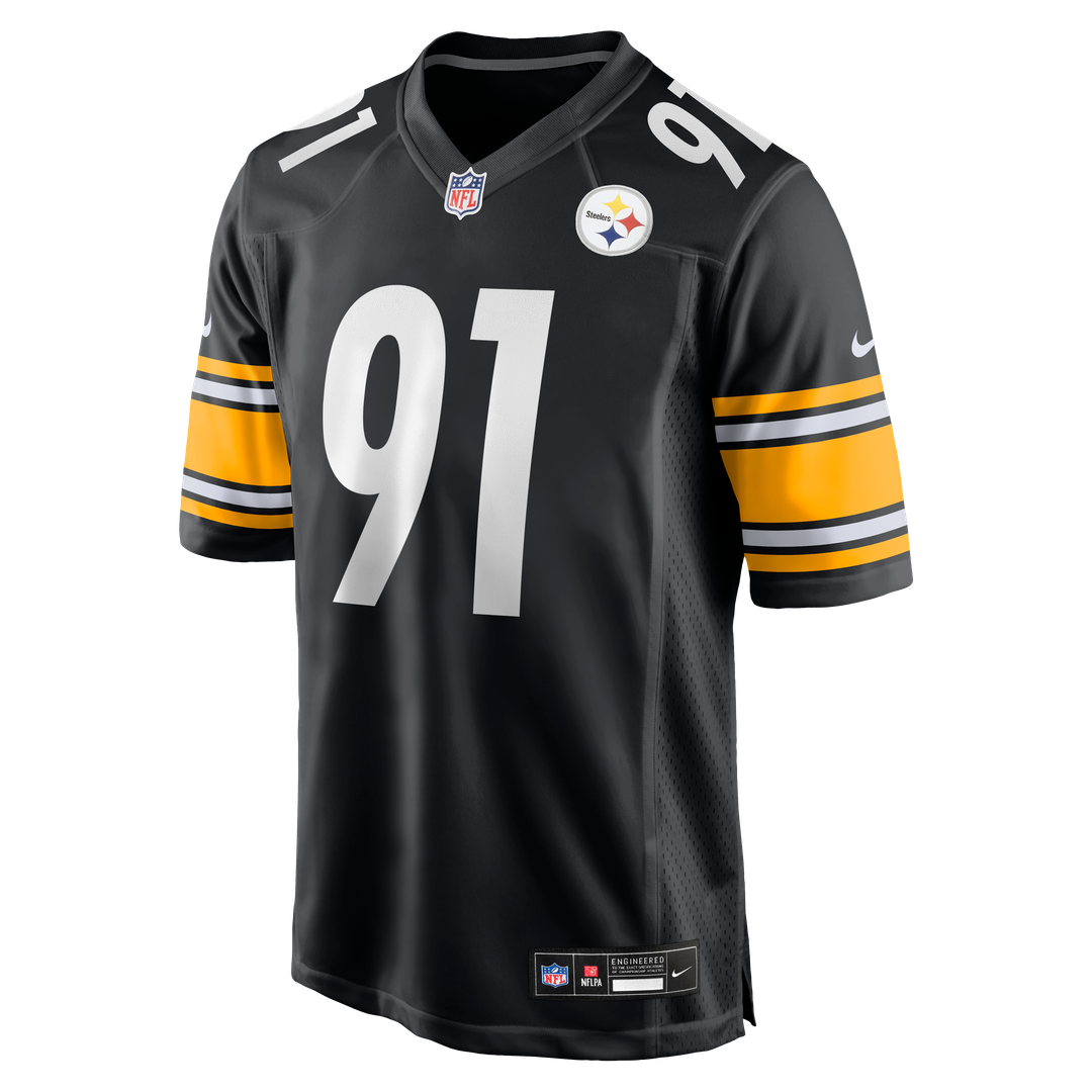 Logan Lee Pittsburgh Steelers Nike Black Game Jersey