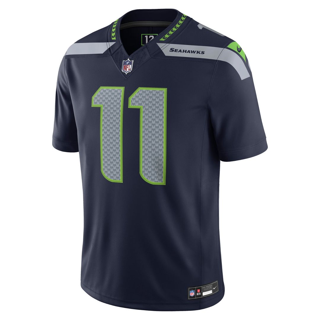 Jaxon Smith-Njigba Seattle Seahawks Nike Royal Alternate Vapor F.U.S.E. Stitched Limited Jersey