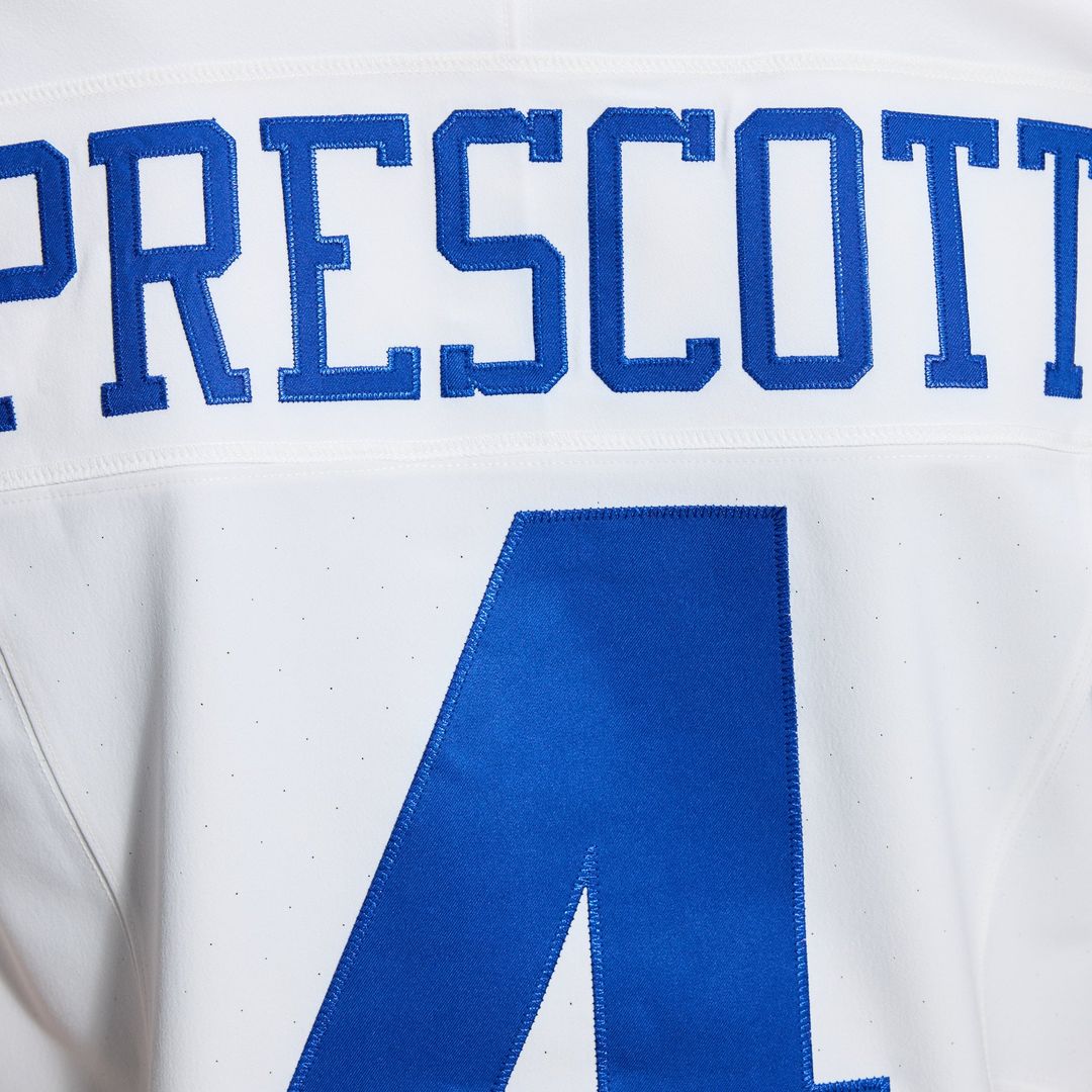 Dak Prescott Dallas Cowboys Nike White Vapor F.U.S.E. Elite Jersey