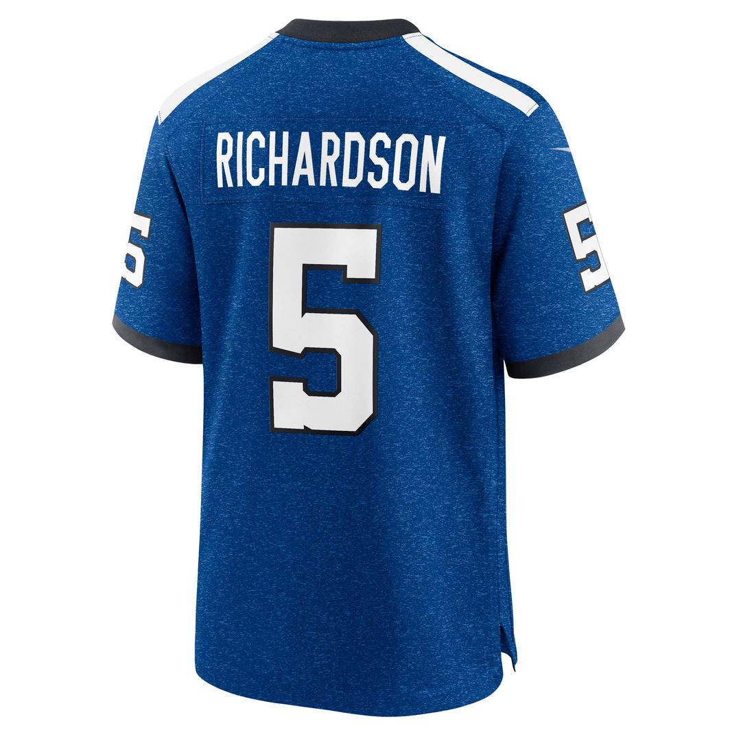 Anthony Richardson Indianapolis Colts Nike Royal Indiana Nights Alternate Game Jersey
