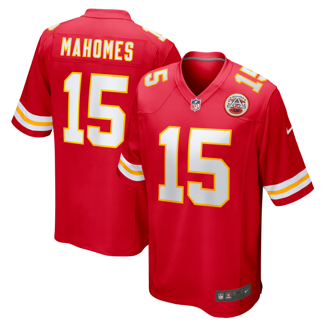 Patrick Mahomes Kansas City Chiefs Nike Red Game Jersey