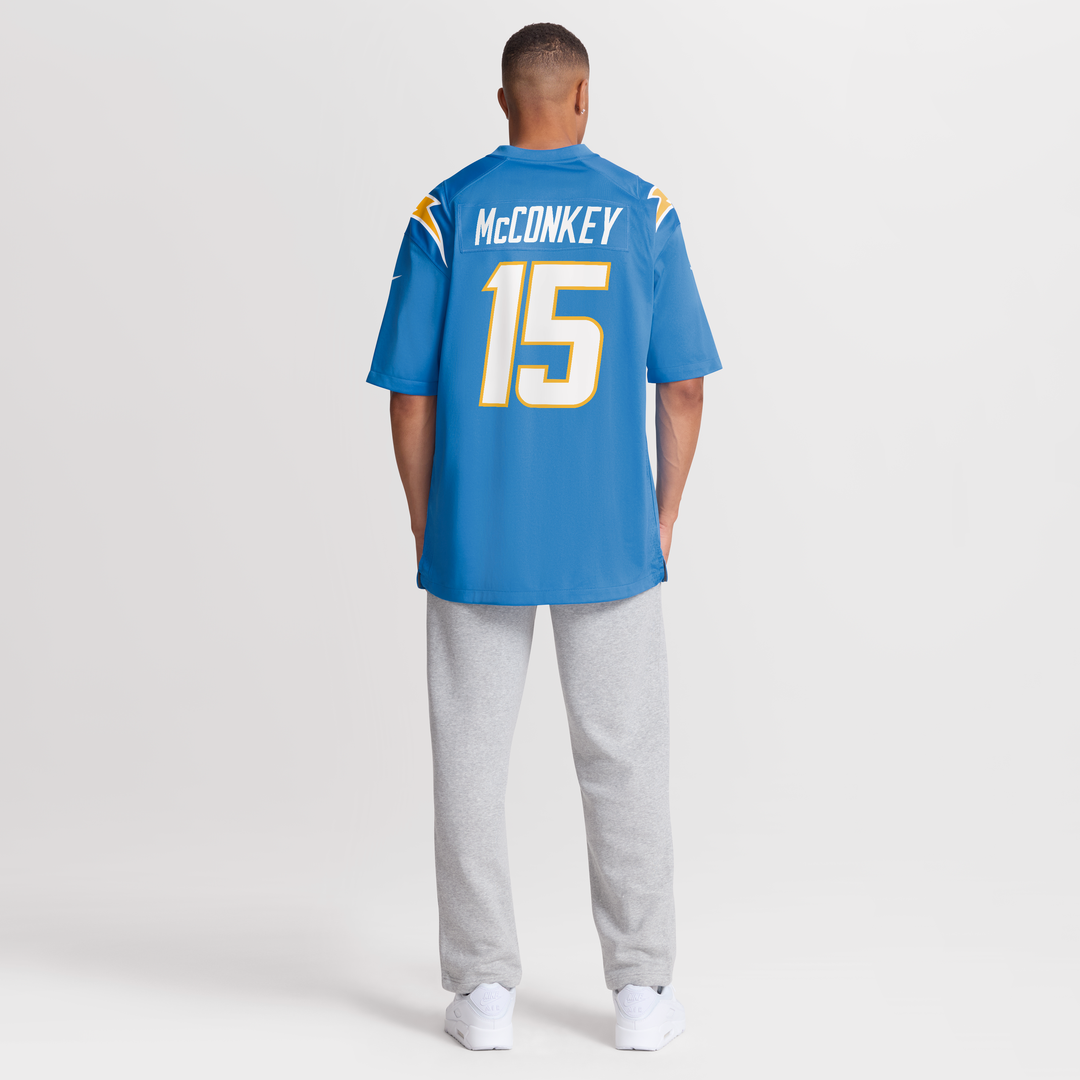 Ladd McConkey Los Angeles Chargers Nike Powder Blue Player Game Jersey