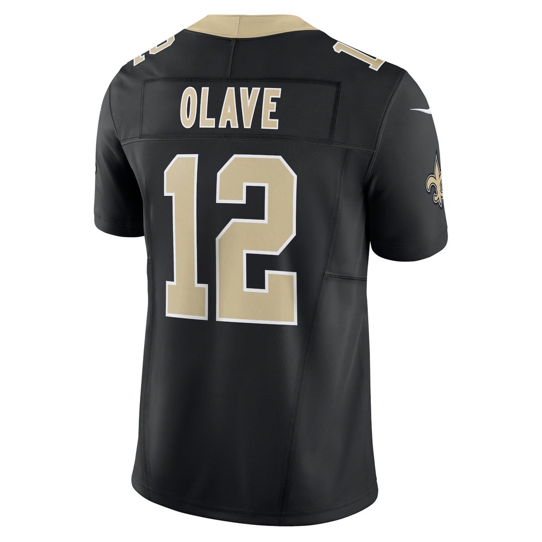 Chris Olave New Orleans Saints Nike Black Vapor F.U.S.E. Limited Jersey