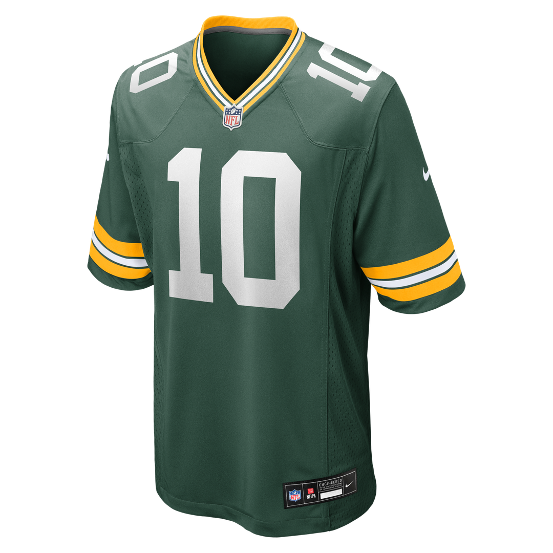 Jordan Love Green Bay Packers Nike Green Player Game Jersey