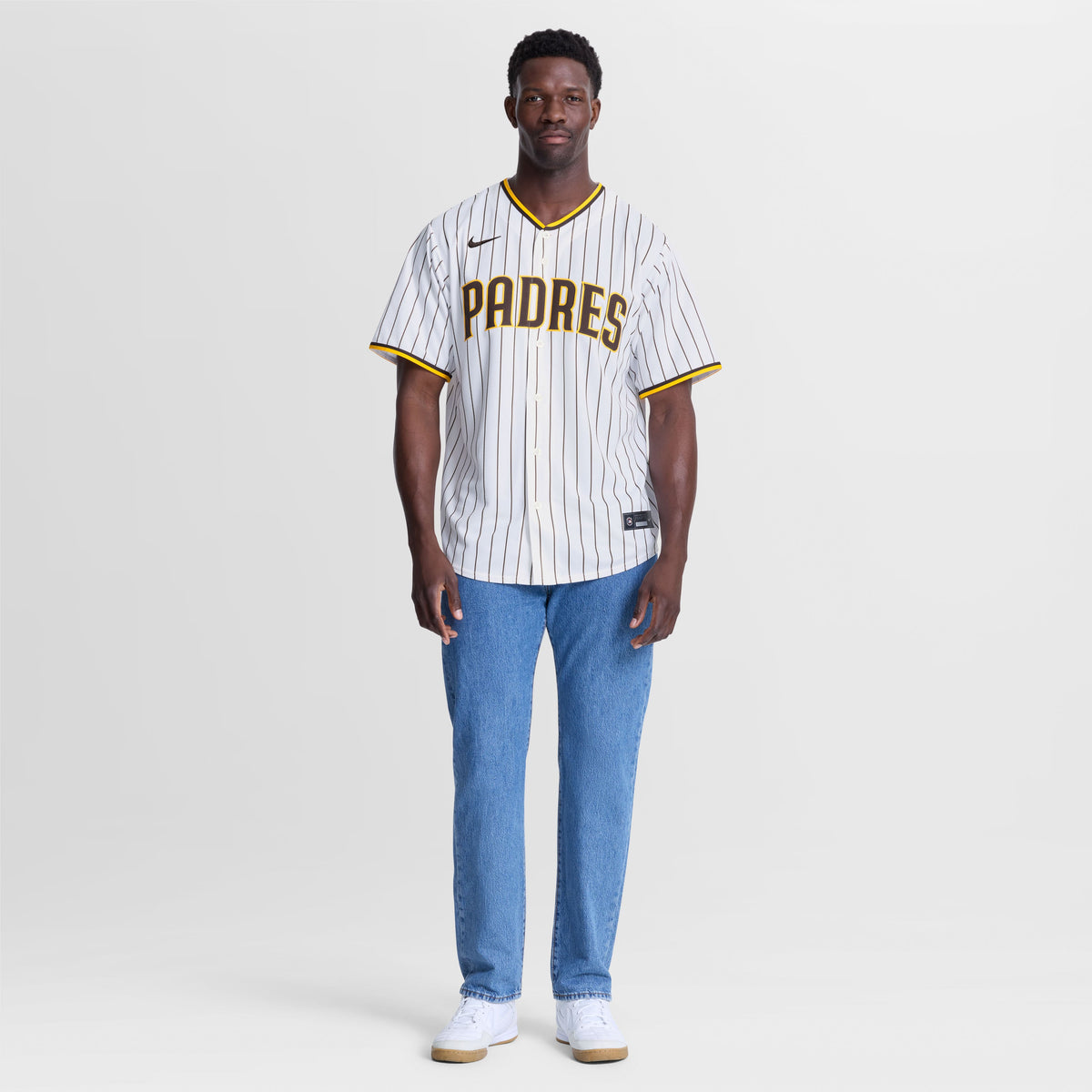 San Diego Padres Ramón Laureano Nike White Home Replica Jersey