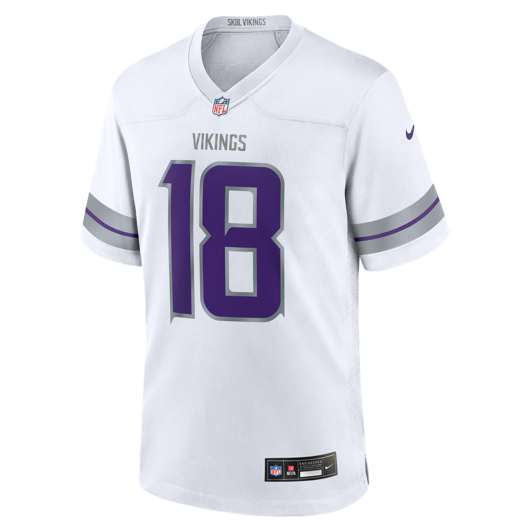 Justin Jefferson Minnesota Vikings Nike Purple Classic Player Game Jersey