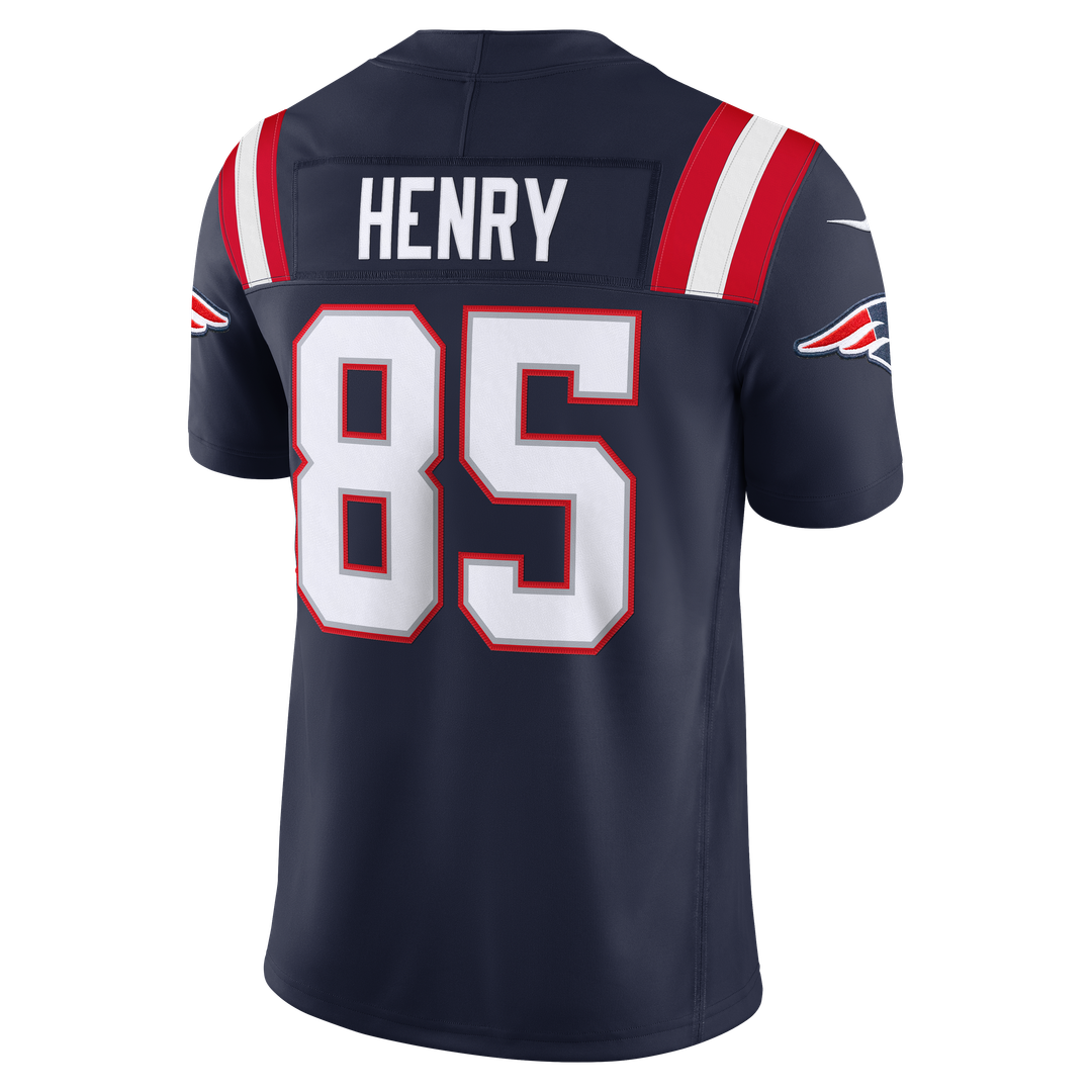 Hunter Henry New England Patriots Nike Navy Team Vapor F.U.S.E. Stitched Limited Jersey