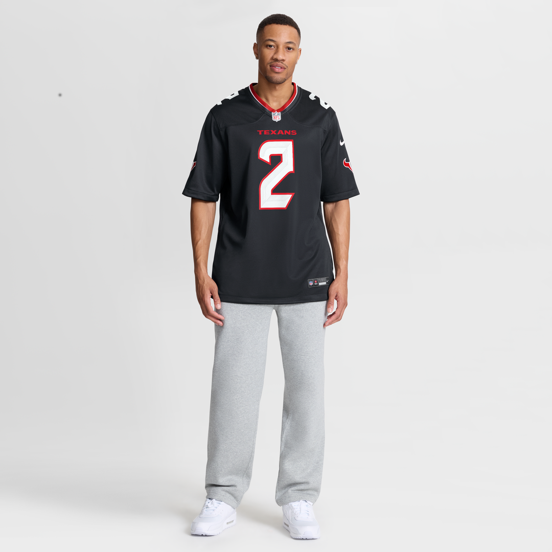 Calen Bullock Houston Texans Nike Navy Team Game Jersey