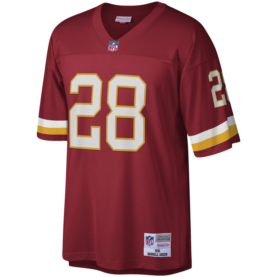 Darrell Green Washington Football Team Mitchell & Ness Burgundy Legacy Replica Jersey