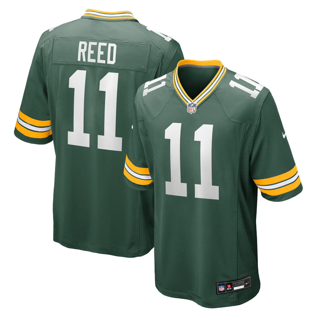 Jayden Reed Green Bay Packers Nike Green Game Jersey