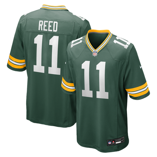 Jayden Reed Green Bay Packers Nike Green Game Jersey