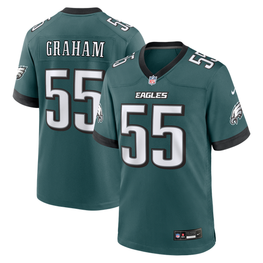 Brandon Graham Philadelphia Eagles Nike Midnight Green Team Game Jersey