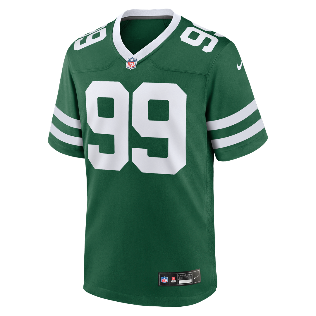 T'Vondre Sweat New York Jets Nike Legacy Green Team Game Jersey