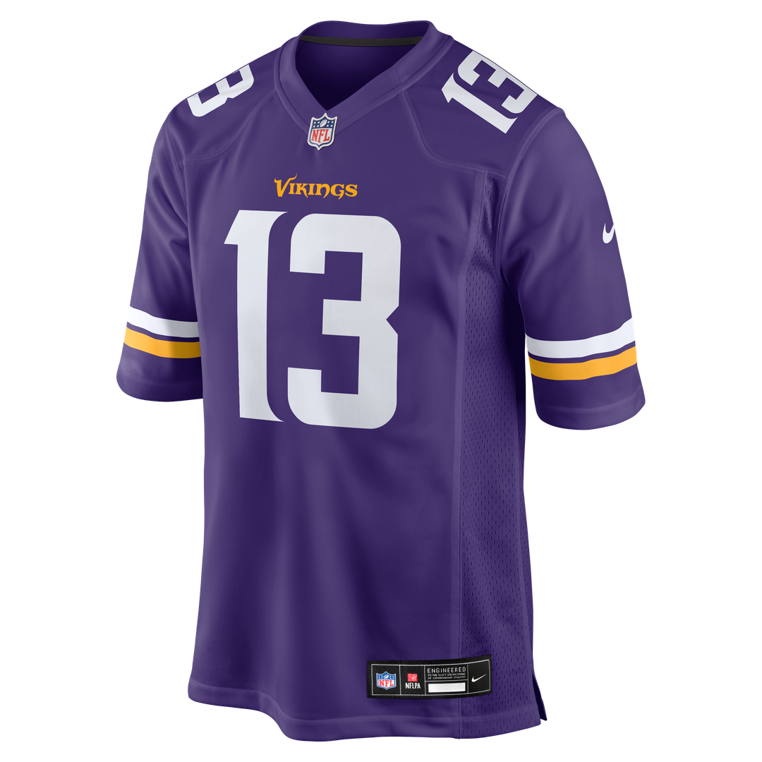 Tai Felton Minnesota Vikings Nike Purple Team Game Jersey
