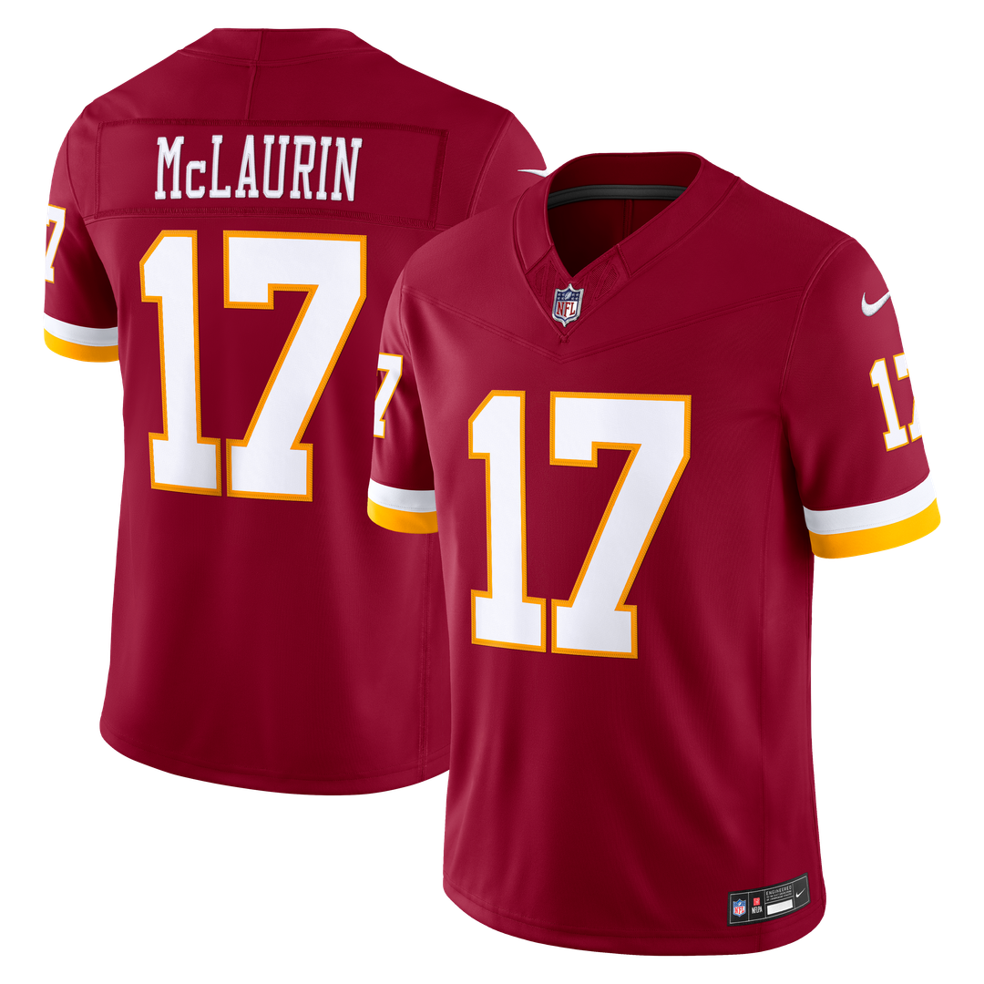 Terry McLaurin Washington Commanders Nike Burgundy Team Vapor F.U.S.E. Stitched Limited Jersey
