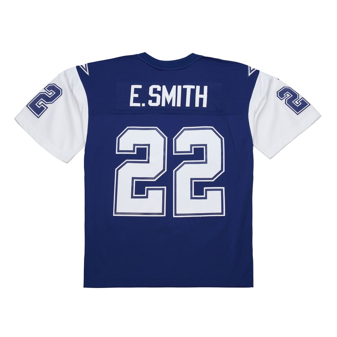 Emmitt Smith Dallas Cowboys Mitchell & Ness Navy 1995 Legacy Replica Jersey