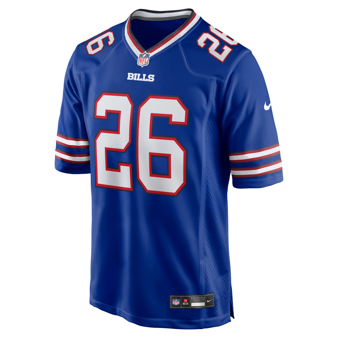 Ty Johnson Buffalo Bills Nike Royal Team Game Jersey