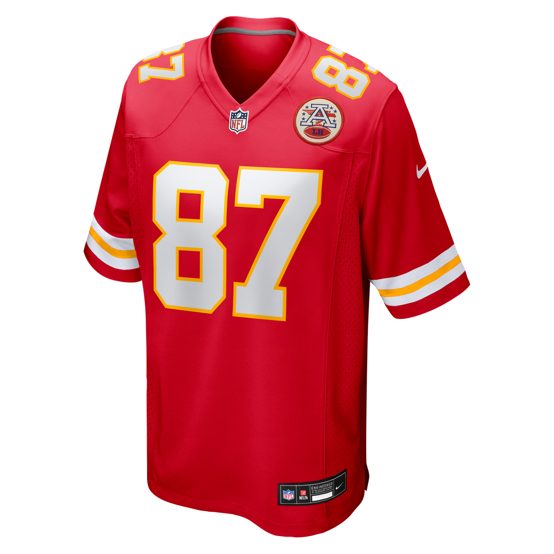 Travis Kelce Kansas City Chiefs Nike Red Game Jersey