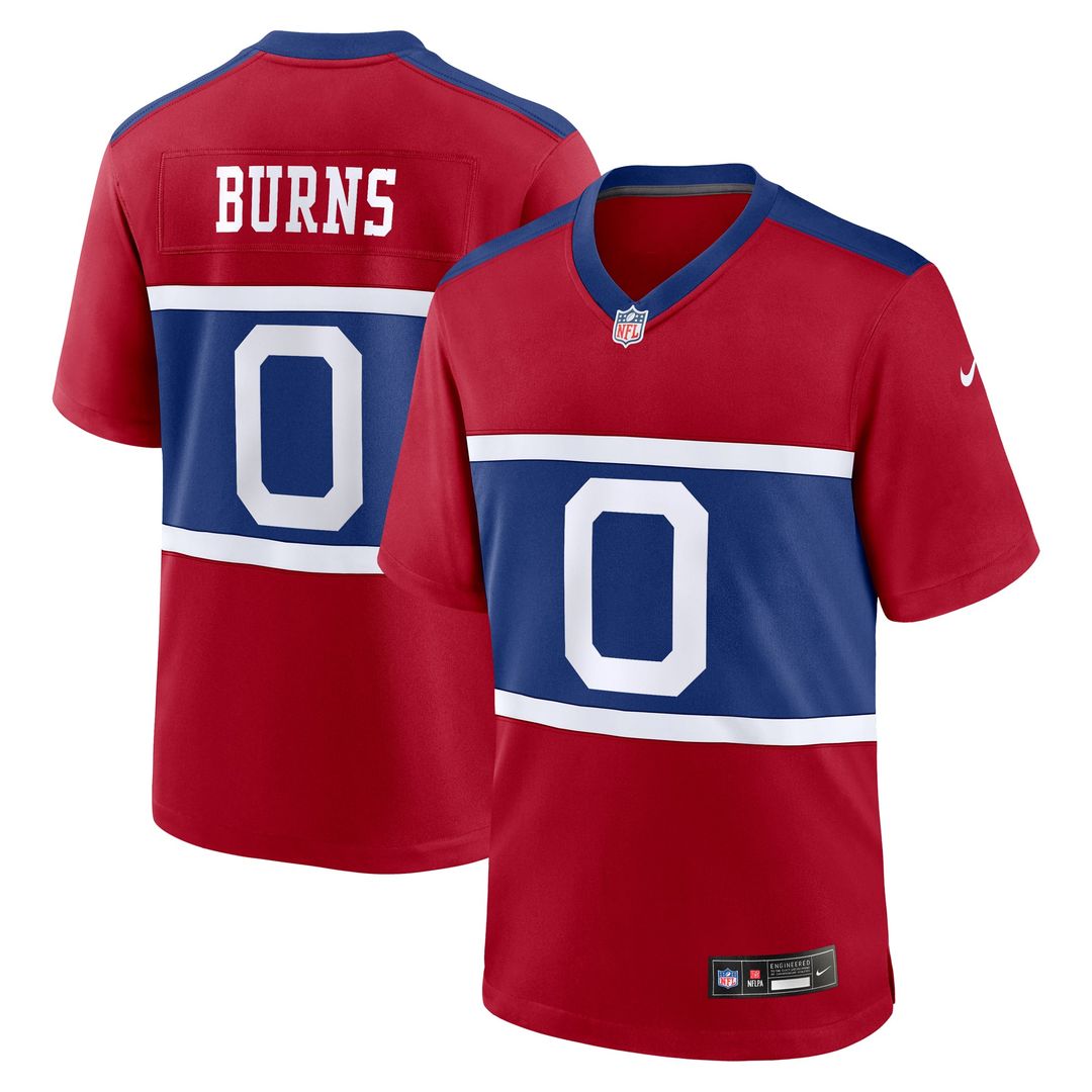 Brian Burns New York Giants Nike Century Red Alternate Game Jersey